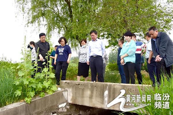 潘海燕调研临汾市区水污染防治工作强调源头管控